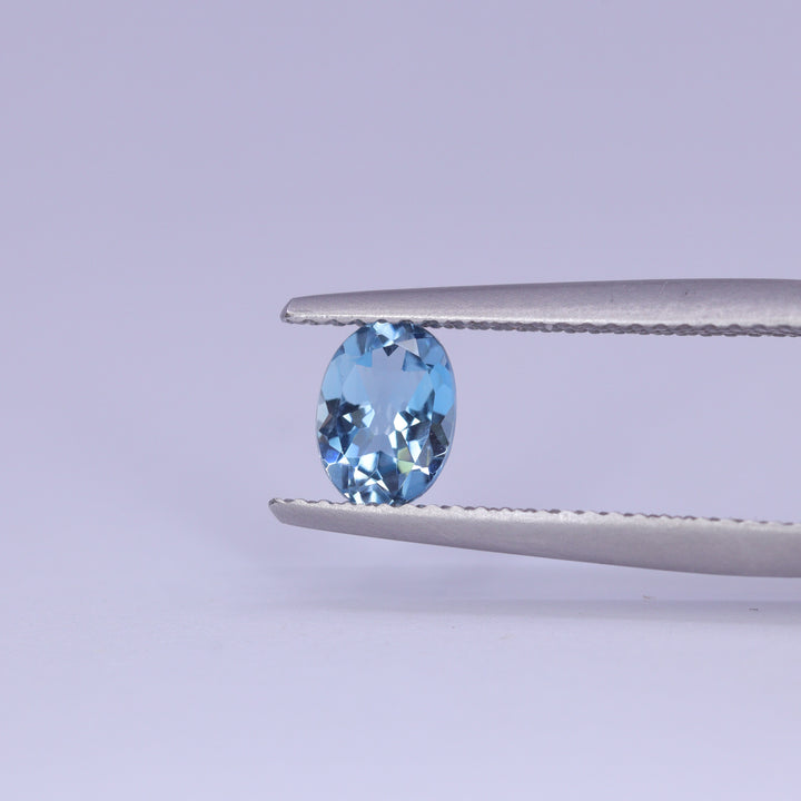 0.58ct Oval Cut Aquamarine