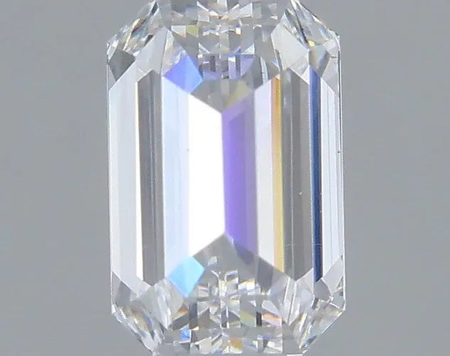 0.69ct Emerald Lab Grown Diamond (Colour D, Clarity VS2, IGI Certified)