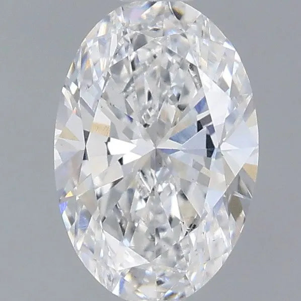 0.72ct Oval Lab Grown Diamond (Colour D, Clarity VS2, IGI Certified)