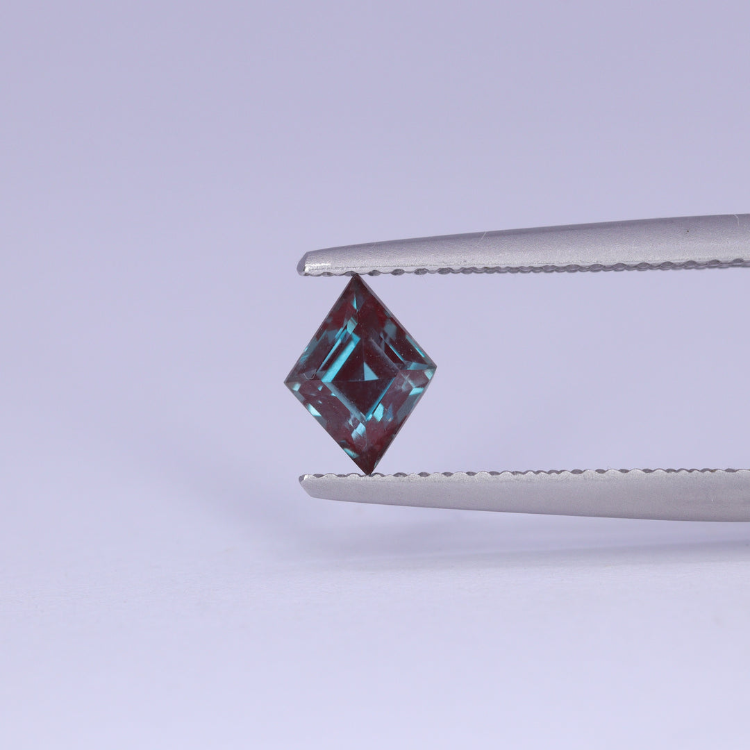 0.85ct Kite Cut Lab Grown Alexandrite Loose Gemstones