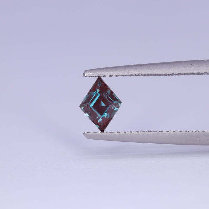 0.85ct Kite Cut Lab Grown Alexandrite Loose Gemstones