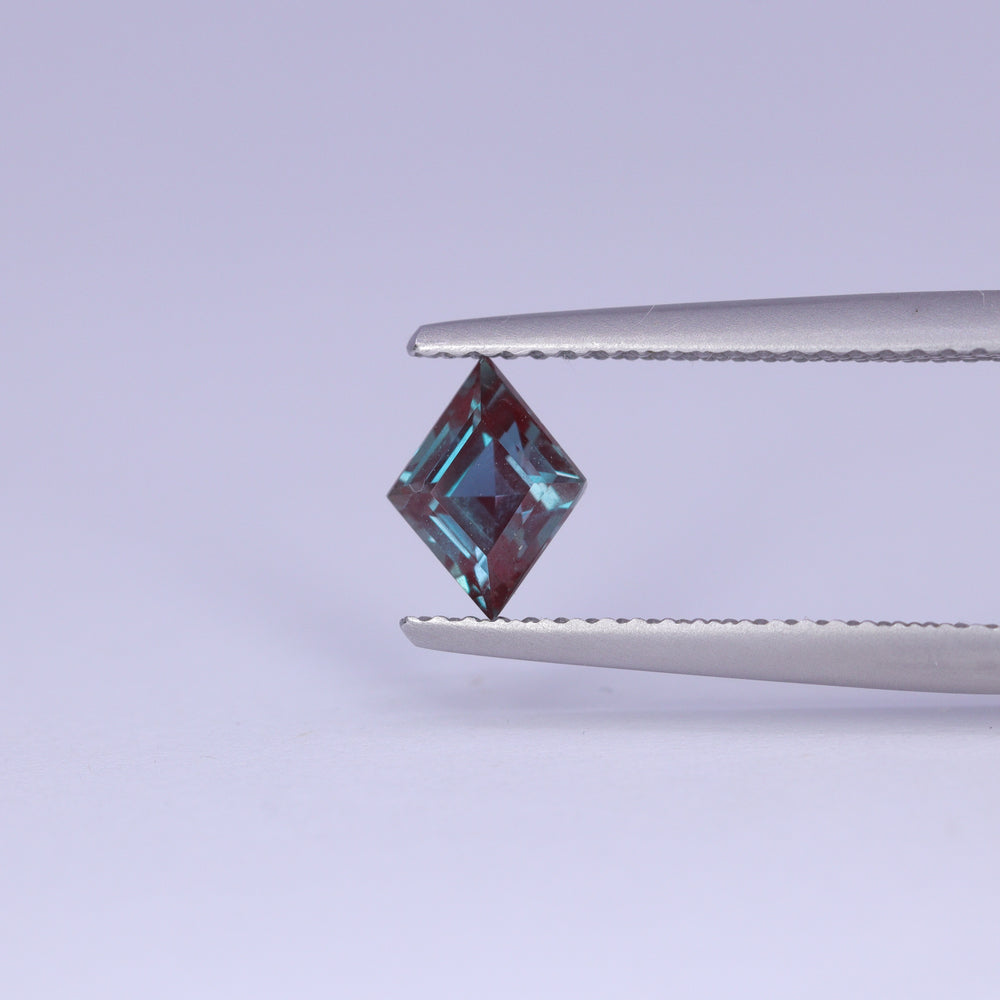 0.85ct Kite Cut Lab Grown Alexandrite Loose Gemstones