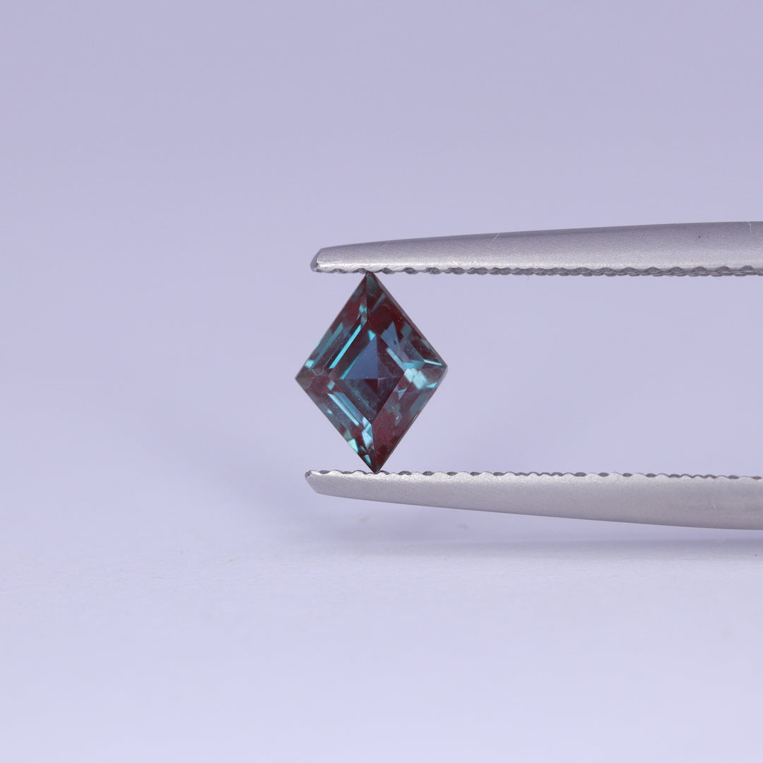 0.85ct Kite Cut Lab Grown Alexandrite Loose Gemstones