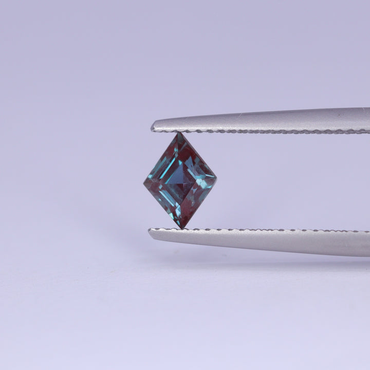0.85ct Kite Cut Lab Grown Alexandrite Loose Gemstones