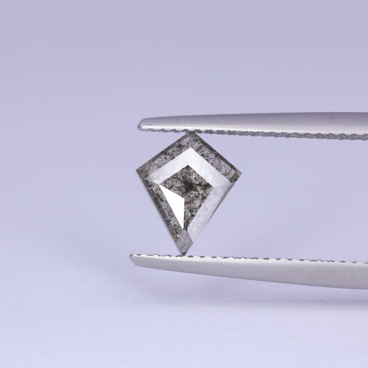 0.88ct Kite Cut Salt and Pepper Diamond Loose Gemstones