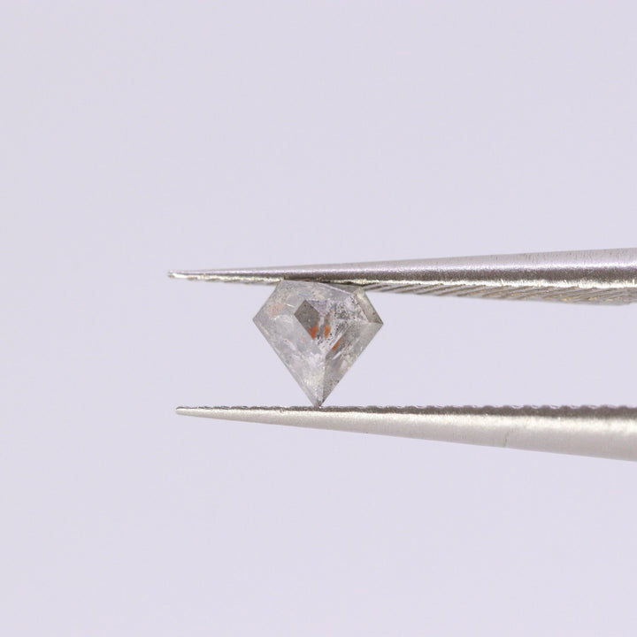 Salt and Pepper Diamond | 0.34ct Shield Cut, Loose Gemstone