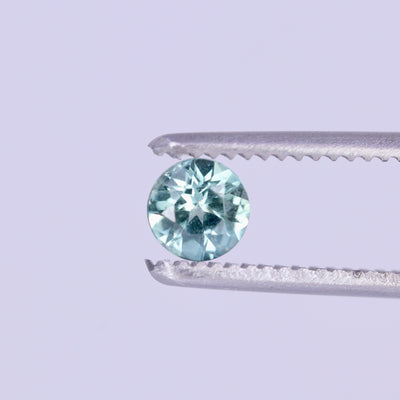 Teal Sapphire | 0.70ct Round Brilliant Cut, Loose Gemstone