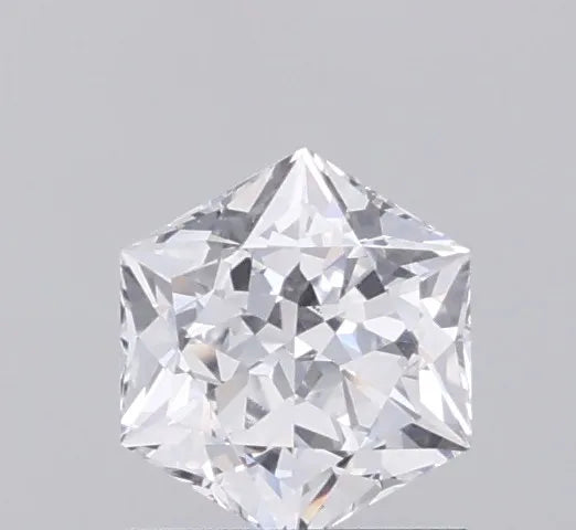 1.00ct Hexagonal Lab Grown Diamond (Colour D, Clarity VVS2, IGI Certified)