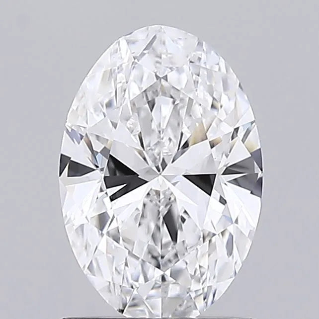 1.00ct Oval Lab Grown Diamond (Colour D, Clarity VVS2, IGI Certified)