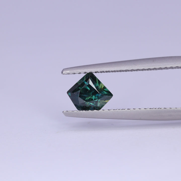 1.01ct Shield Cut Teal Sapphire Loose Gemstones