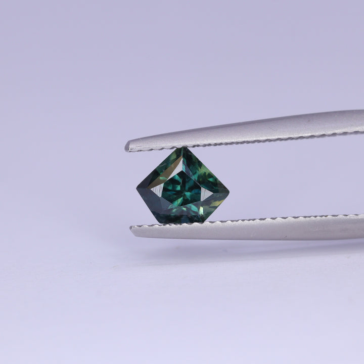 1.01ct Shield Cut Teal Sapphire Loose Gemstones