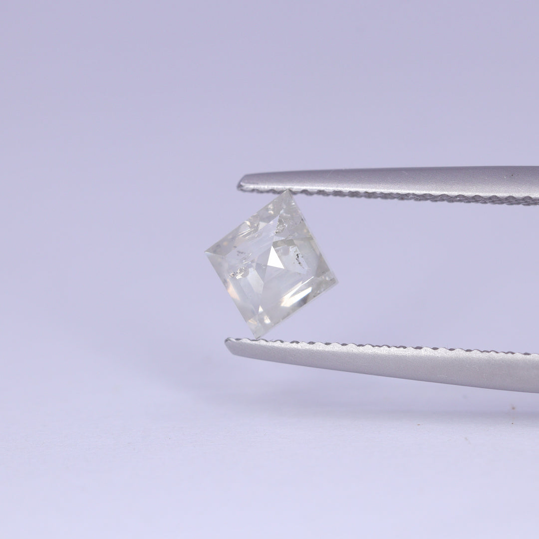 1.07ct Kite Rose Cut Salt and Pepper Diamond Loose Gemstones