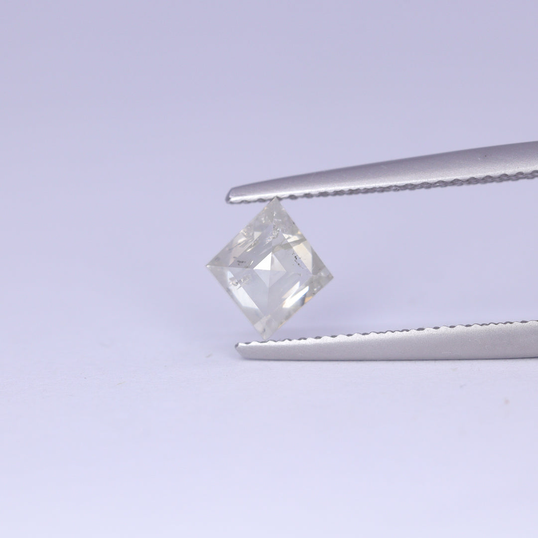1.07ct Kite Rose Cut Salt and Pepper Diamond Loose Gemstones