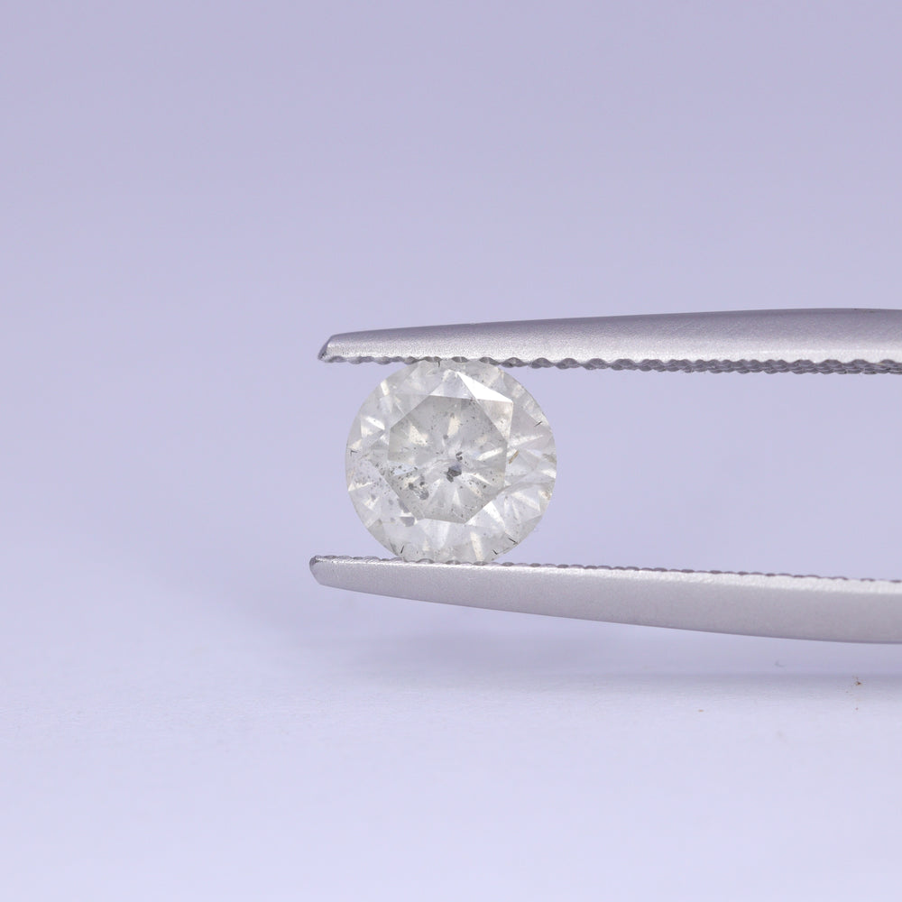 1.15ct Round Brilliant Cut Salt and Pepper Diamond Loose Gemstones