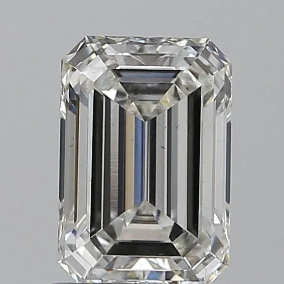 1.22ct Emerald Lab Grown Diamond (Colour G, Clarity VS2, IGI Certified)
