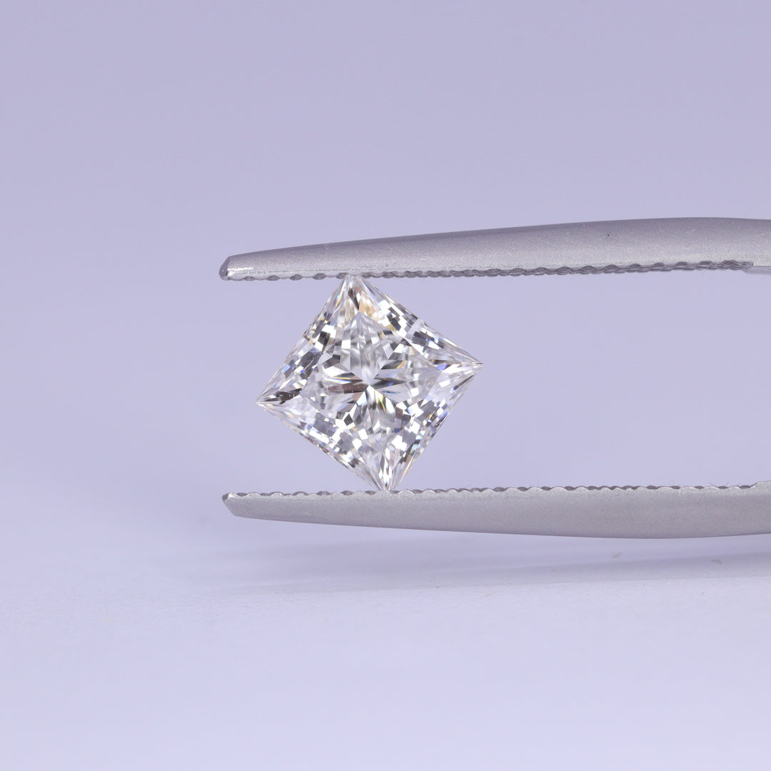 Princess Cut Lab Grown Diamond F VS1, IGI Certified