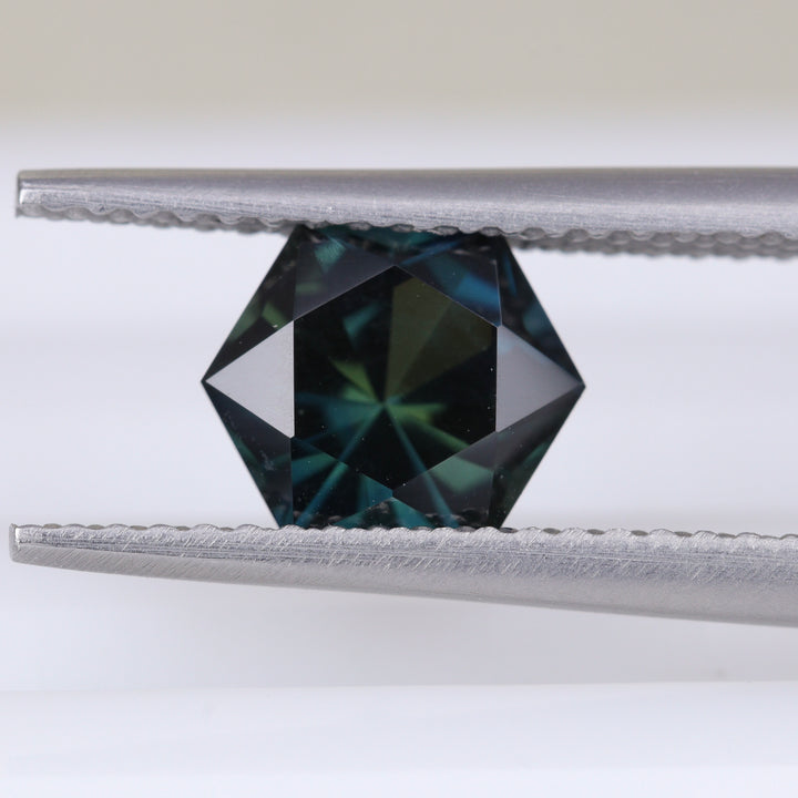 Geometric Teal Sapphires - Available for Custom Engagement Rings