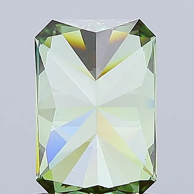1.43ct Radiant Lab Grown Diamond (Colour Fancy Vivid Green, Clarity VS1, IGI Certified) diamond