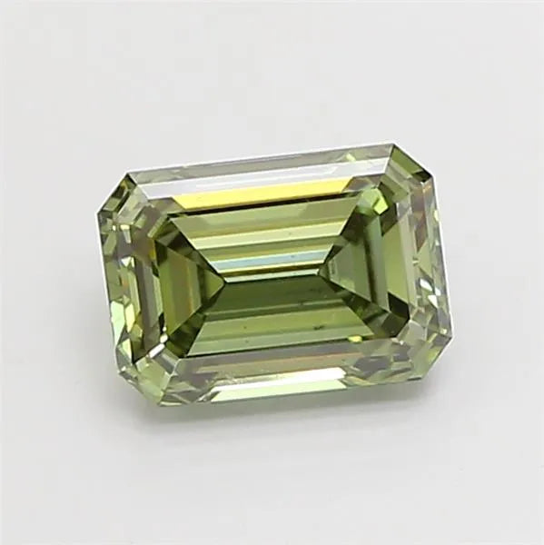 1.53ct Emerald Lab Grown Diamond (Colour Fancy Vivid Green, Clarity VS1, IGI Certified)