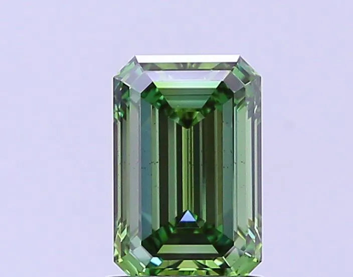 1.53ct Emerald Lab Grown Diamond (Colour Fancy Vivid Green, Clarity VS2, IGI Certified) diamond