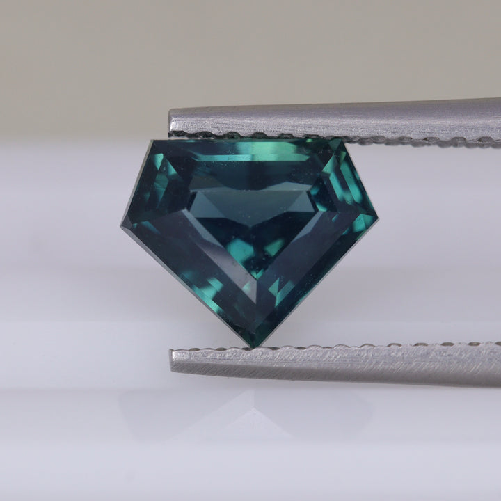 Geometric Teal Sapphires - Available for Custom Engagement Rings