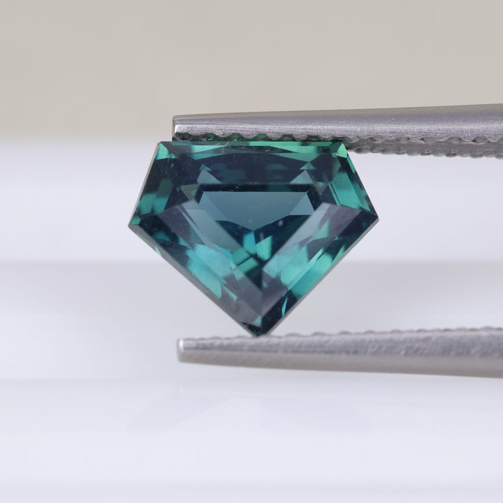 Geometric Teal Sapphires - Available for Custom Engagement Rings