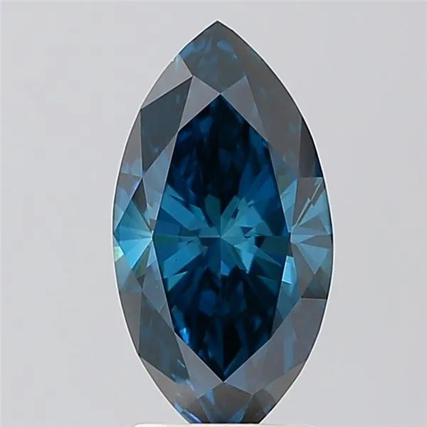 1.99ct Marquise Lab Grown Diamond (Colour Fancy Vivid Blue, Clarity VS1, IGI Certified) diamond