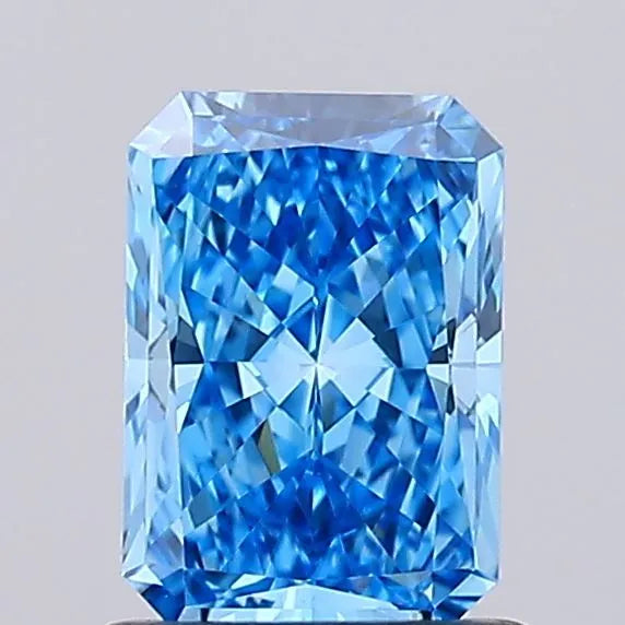 1.01ct Radiant Lab Grown Diamond (Colour Fancy Vivid Blue, Clarity VS1, IGI Certified) diamond