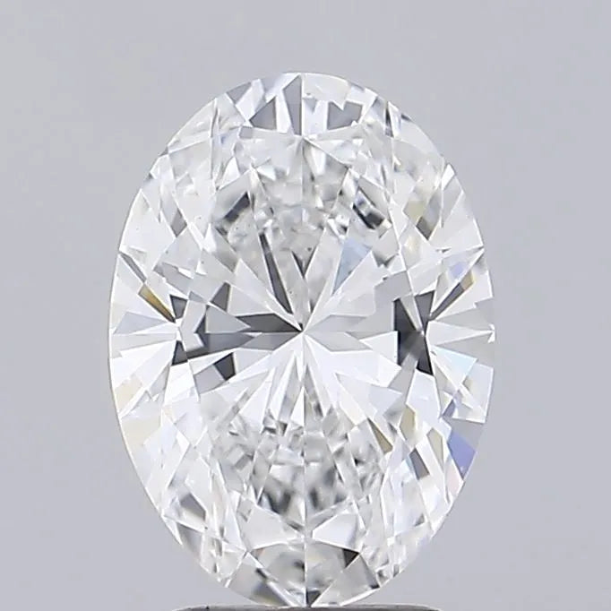 2.50ct Oval Lab Grown Diamond (Colour D, Clarity VS1, IGI Certified) diamond