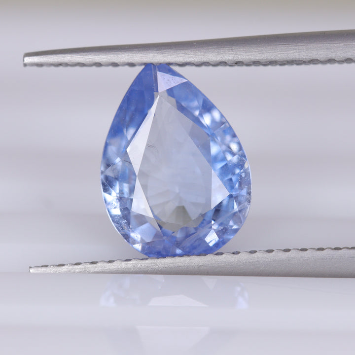 Ceylon Blue Sapphire | 2.05ct Pear/Teardrop Cut, Loose Gemstone