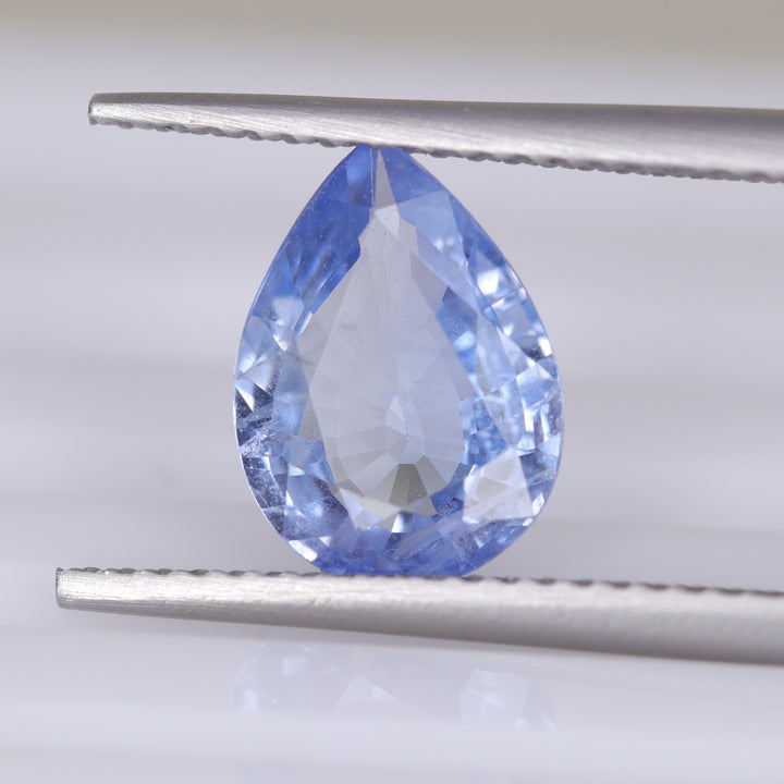 Ceylon Blue Sapphire | 2.05ct Pear/Teardrop Cut, Loose Gemstone