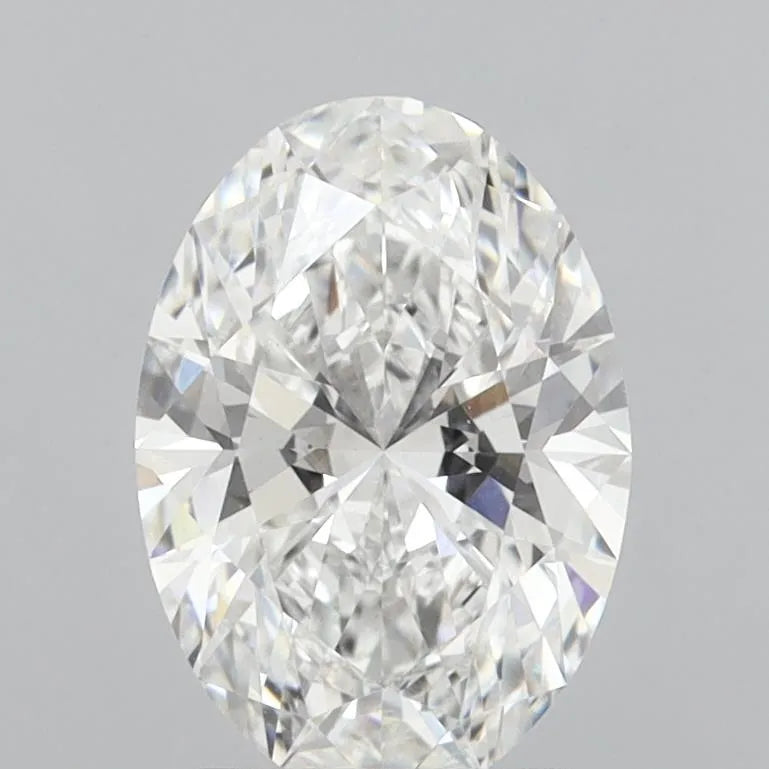 2.58ct Oval Lab Grown Diamond (Colour E, Clarity VVS2, IGI Certified) diamond