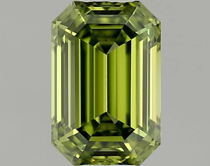0.50ct Emerald Lab Grown Diamond (Colour Fancy Vivid Green, Clarity VVS2, IGI Certified) diamond