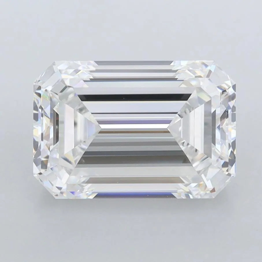 3.00ct Emerald Lab Grown Diamond (Colour D, Clarity FL, IGI Certified) diamond
