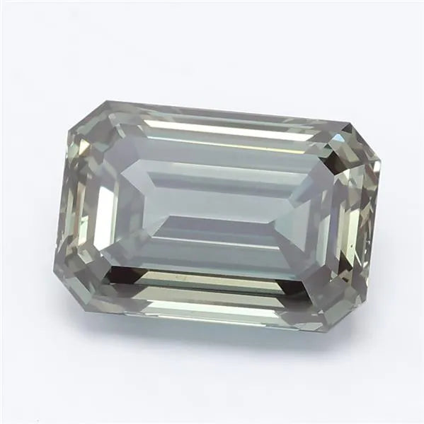 3.25ct Emerald Lab Grown Diamond (Colour Fancy Deep Green, Clarity VS2, IGI Certified)