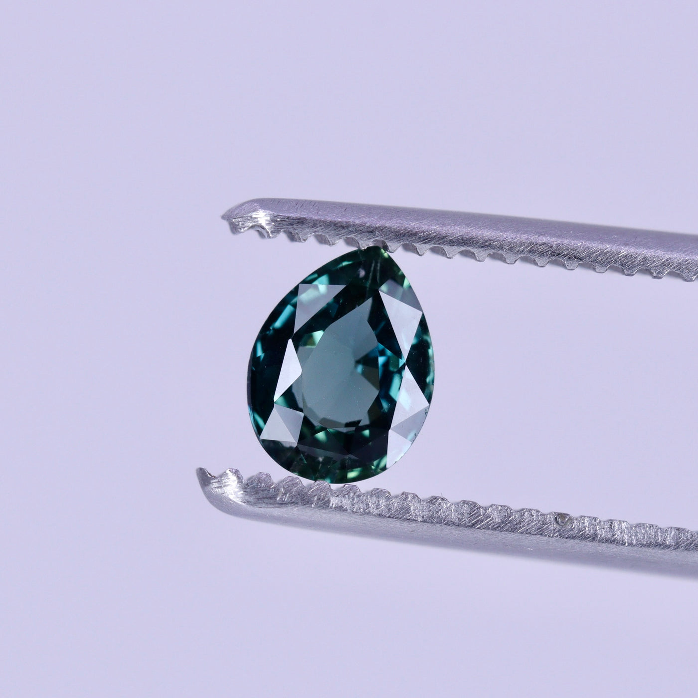 Teal Sapphire | 0.97ct Pear Cut, Loose Gemstone