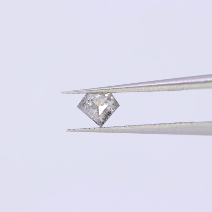 Salt and Pepper Diamond | 0.39ct Shield Cut, Loose Gemstone