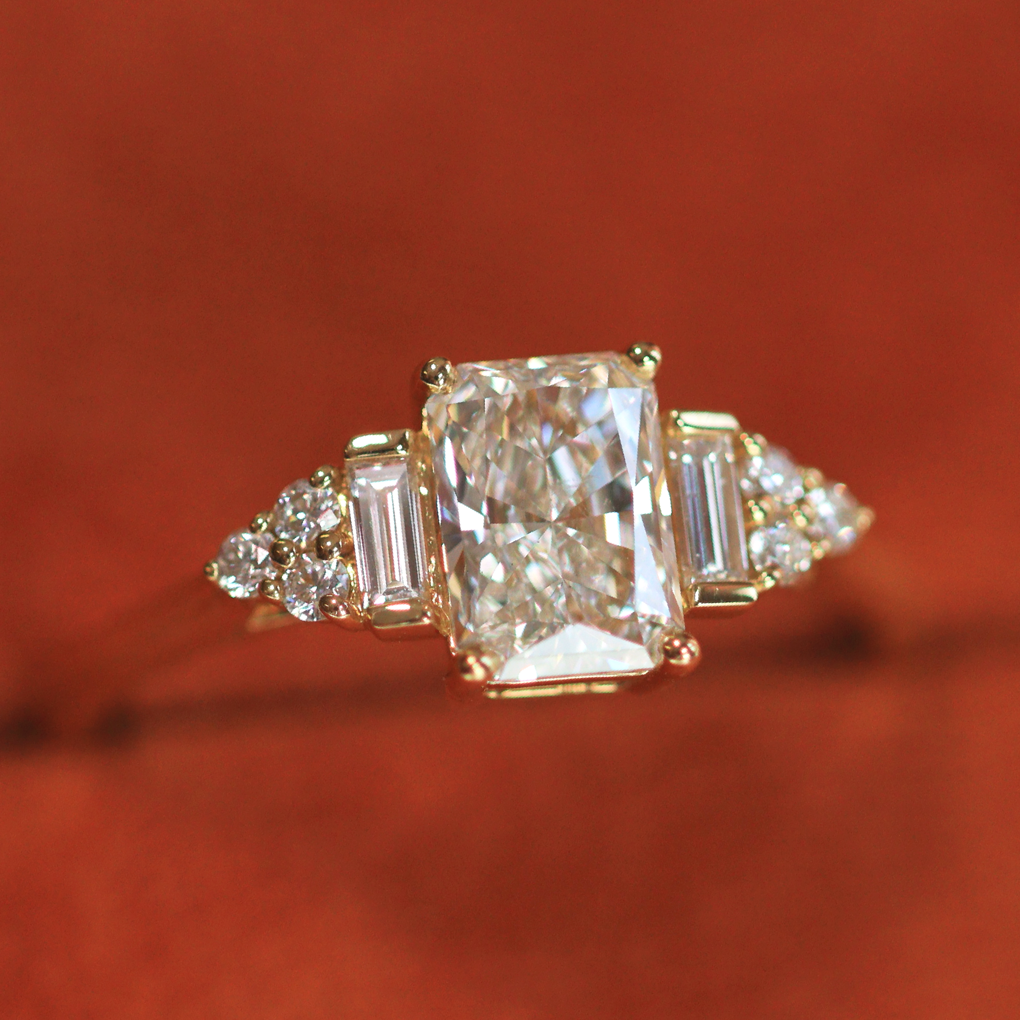 Art Deco Engagement Ring