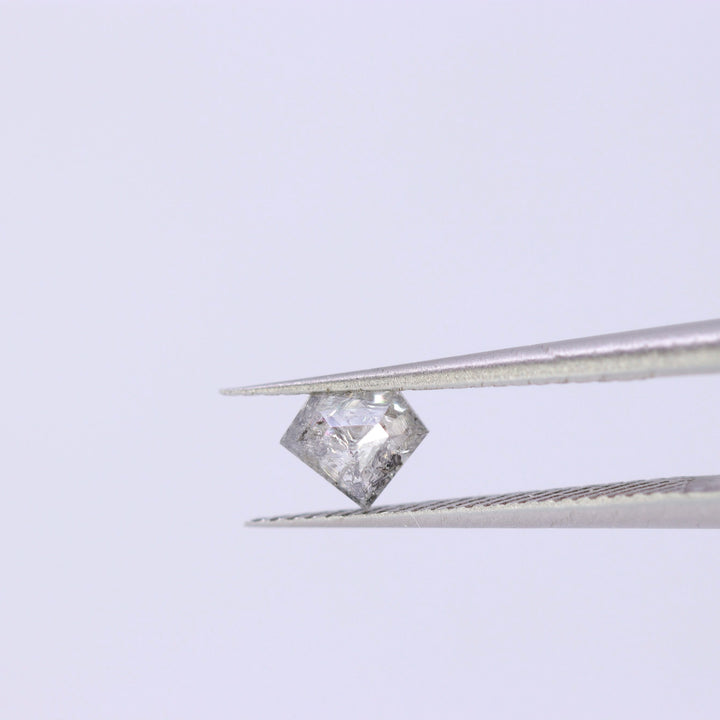 Salt and Pepper Diamond | 0.39ct Shield Cut, Loose Gemstone