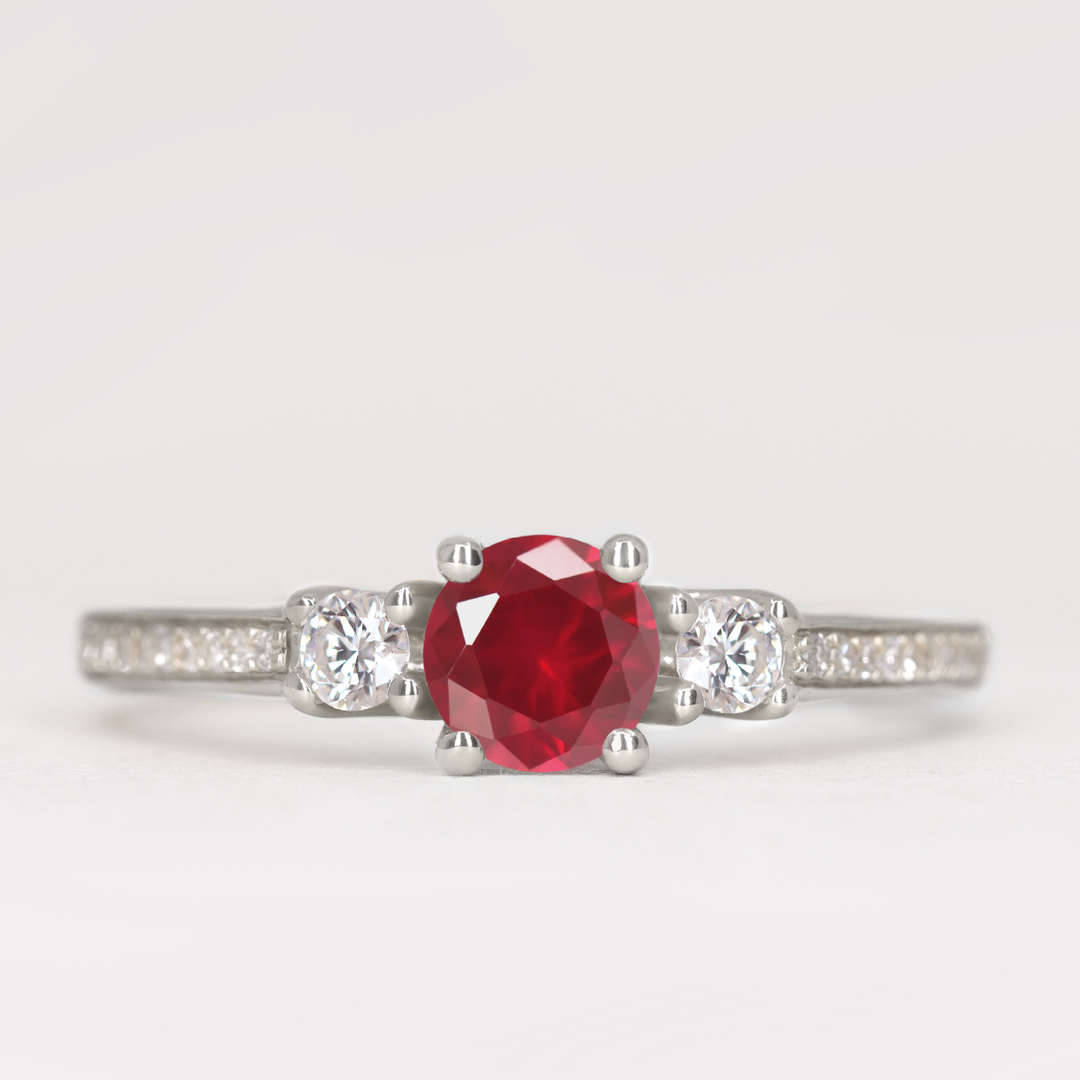 Callie - Create Your Own Trilogy Engagement Ring
