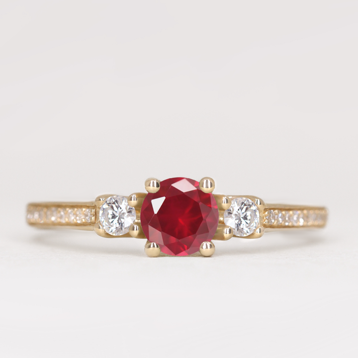 Callie - Create Your Own Trilogy Engagement Ring