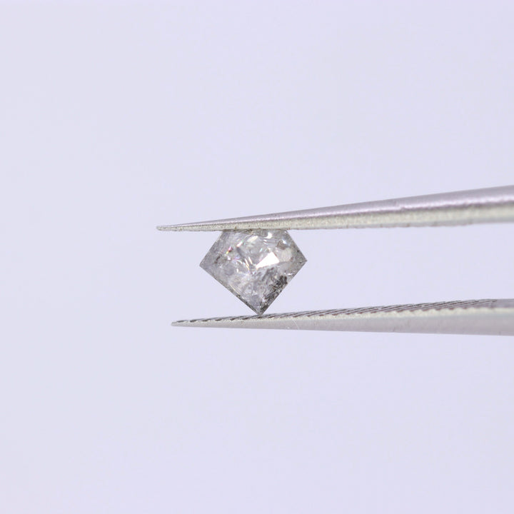 Salt and Pepper Diamond | 0.39ct Shield Cut, Loose Gemstone