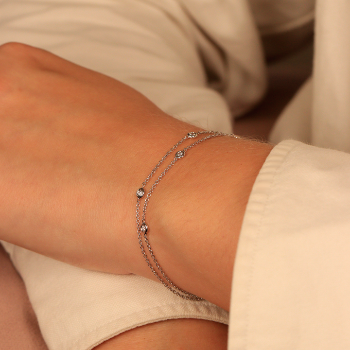 Multi diamond bracelet