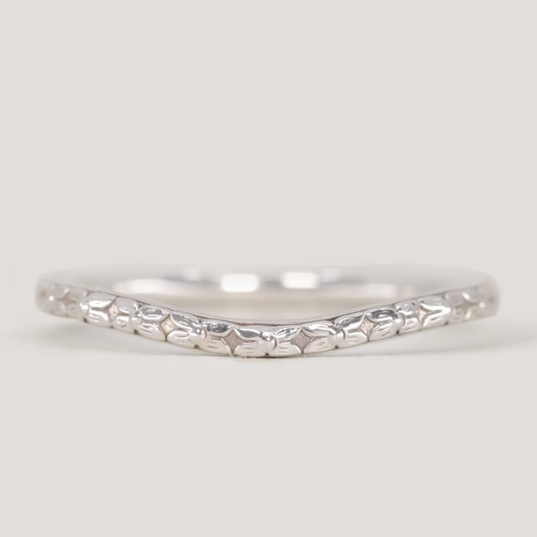 Try at Home Silver Wedding Band Sample Service