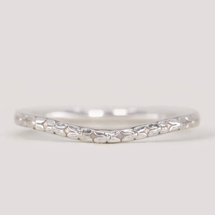 Try at Home Silver Wedding Band Sample Service