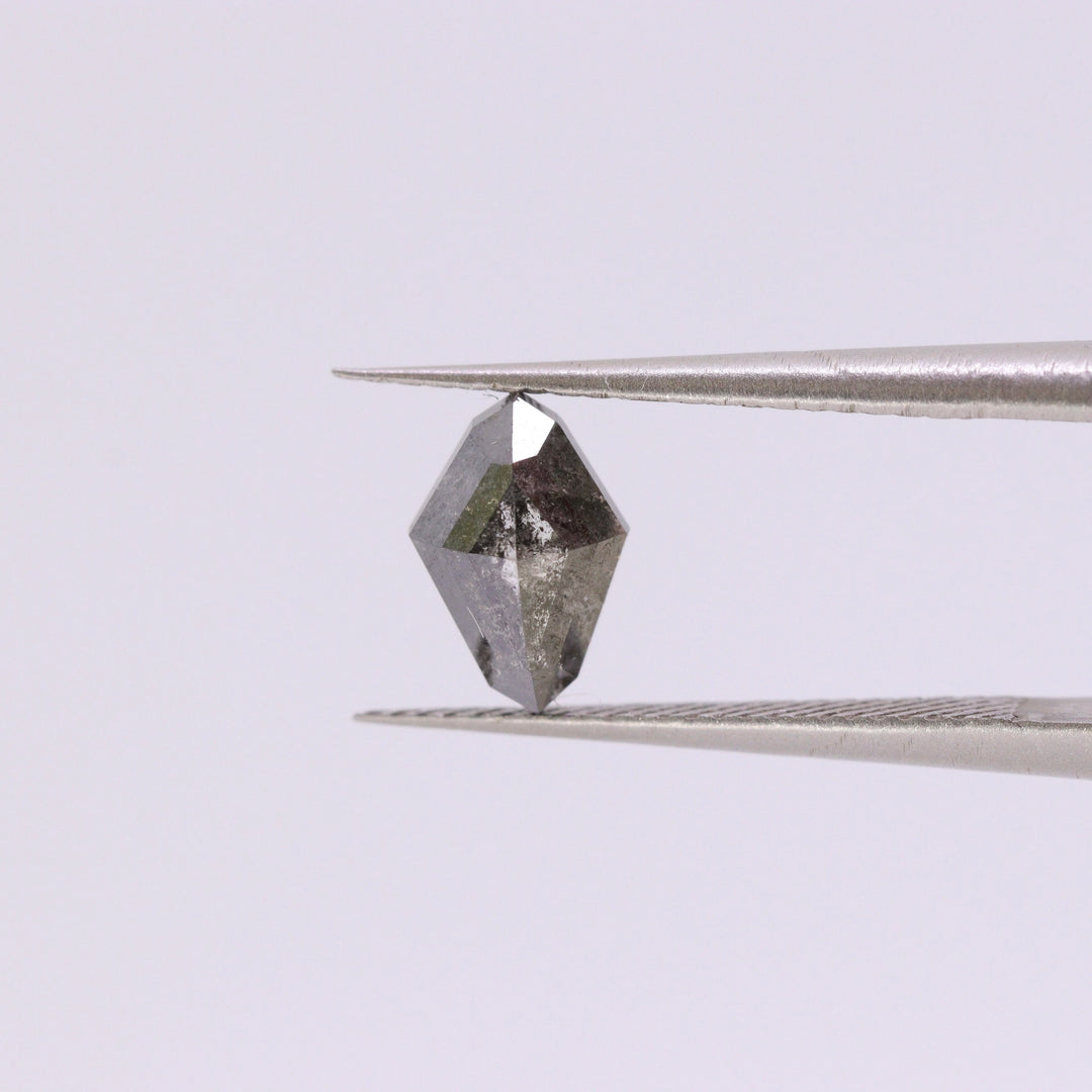 Salt and Pepper Diamond | 1.12ct Kite Cut, Loose Gemstone