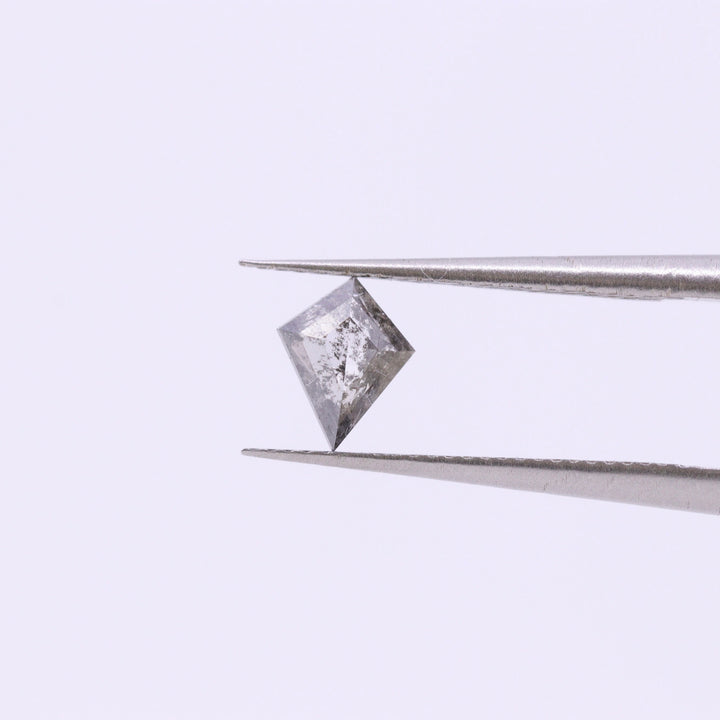 Salt and Pepper Diamond | 0.50ct Kite Cut, Loose Gemstone