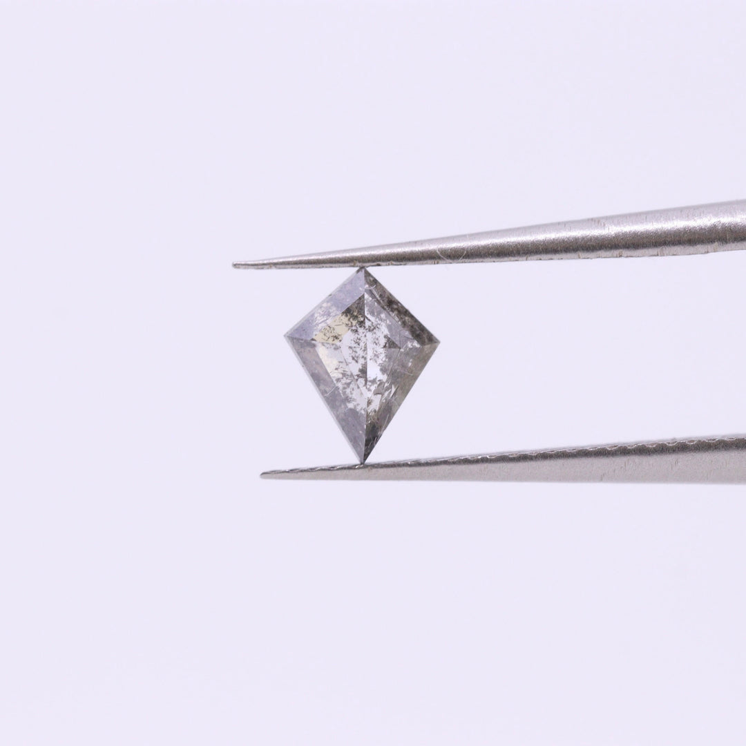 Salt and Pepper Diamond | 0.50ct Kite Cut, Loose Gemstone