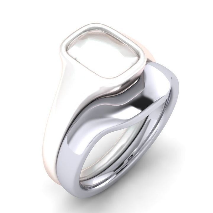 Private Commisson - BW - OO - AO - L.R Bespoke Wedding Ring