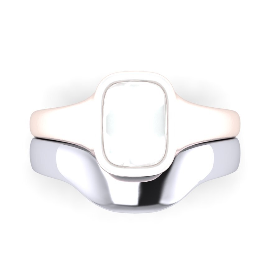 Private Commisson - BW - OO - AO - L.R Bespoke Wedding Ring